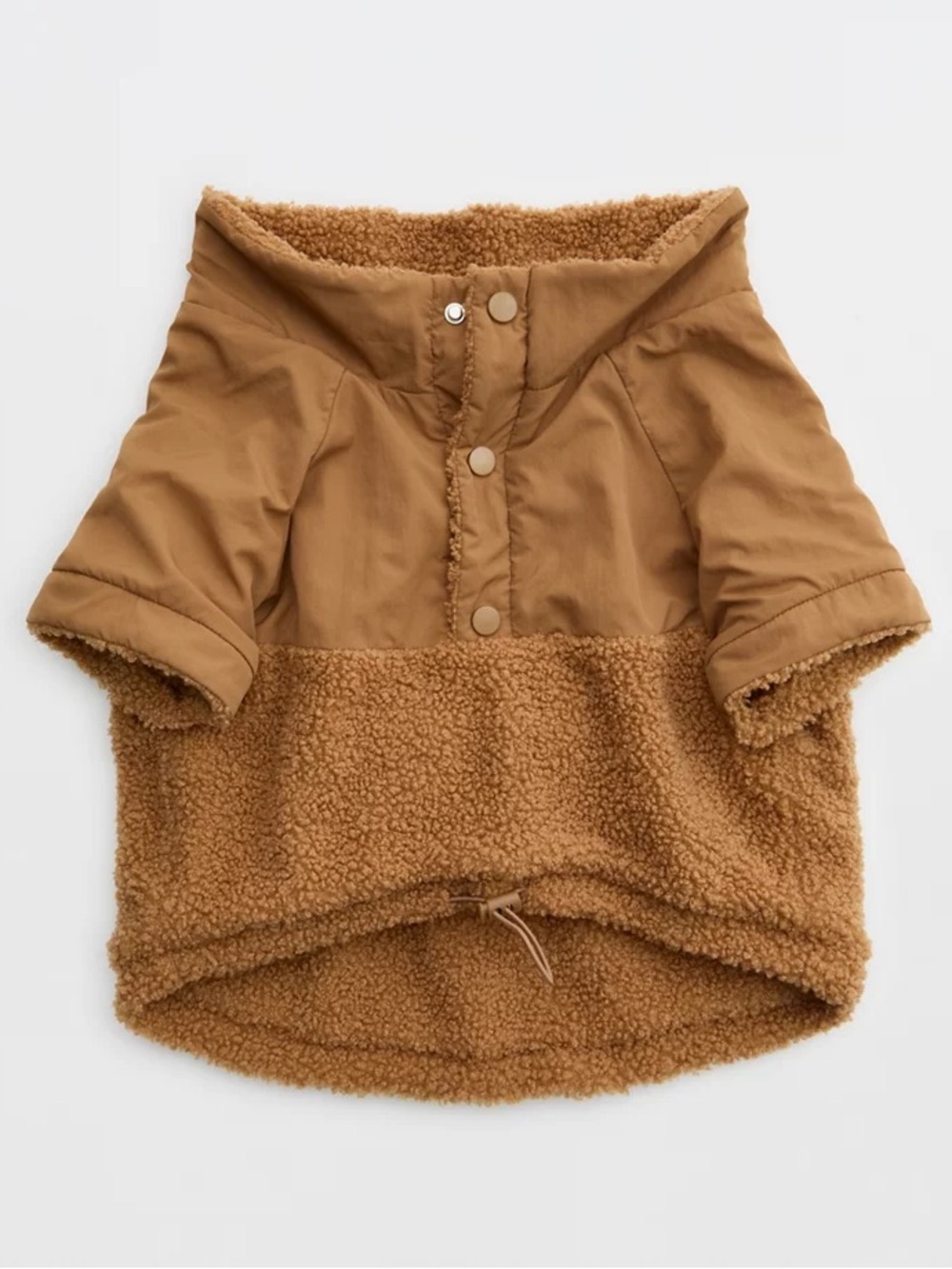 NWT OFFLEASH By Aerie Fluff Love Sherpa Dog Quarter Snap - Picture 3 of 13